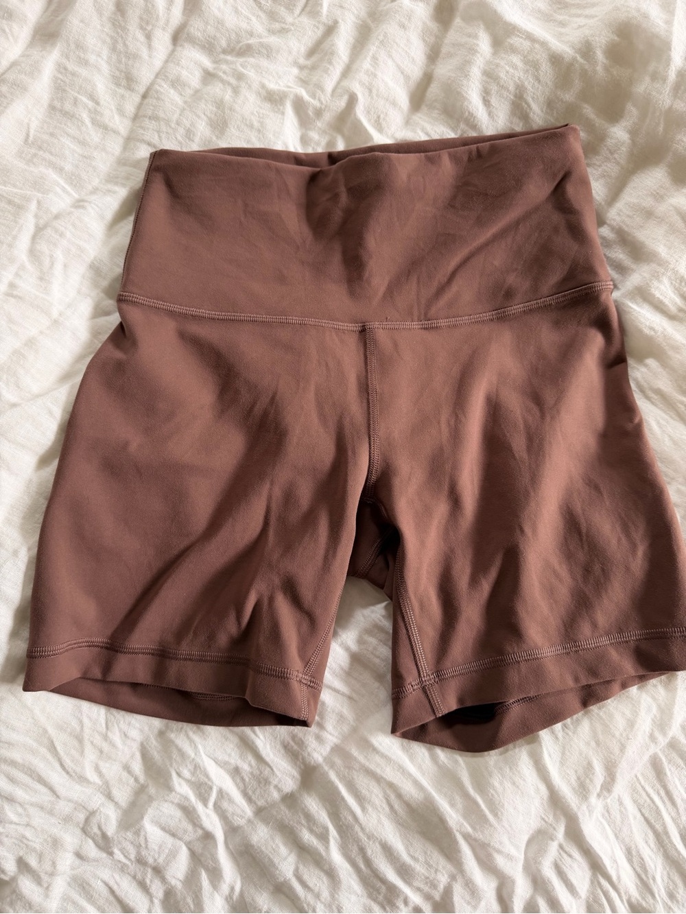 lululemon athletica High-Waist Bike Shorts in Dusty Mauve 4 in inseam